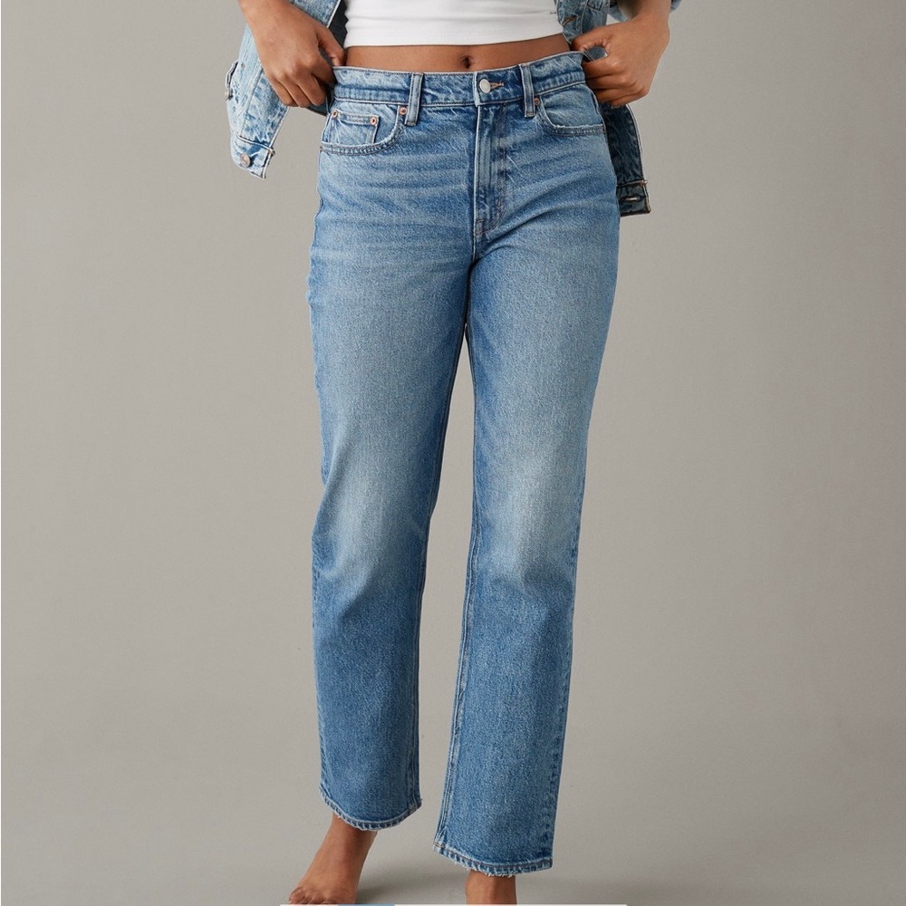 American Eagle Straight Leg Jeans Size 00 short